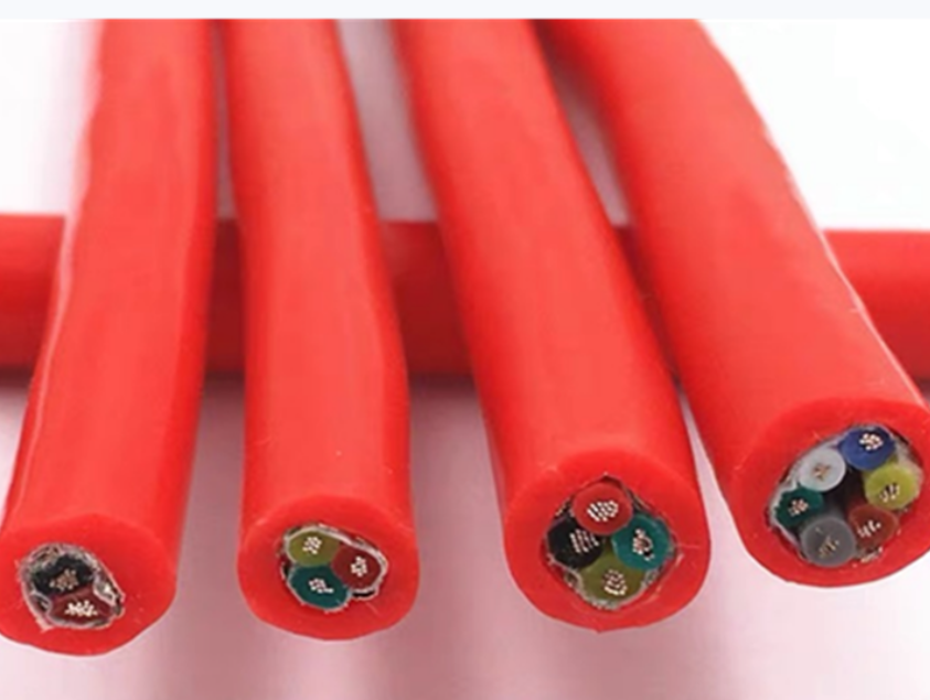 安徽天長市中盛硅橡膠耐高溫變頻軟電纜BPGGPR 3*25+1*4