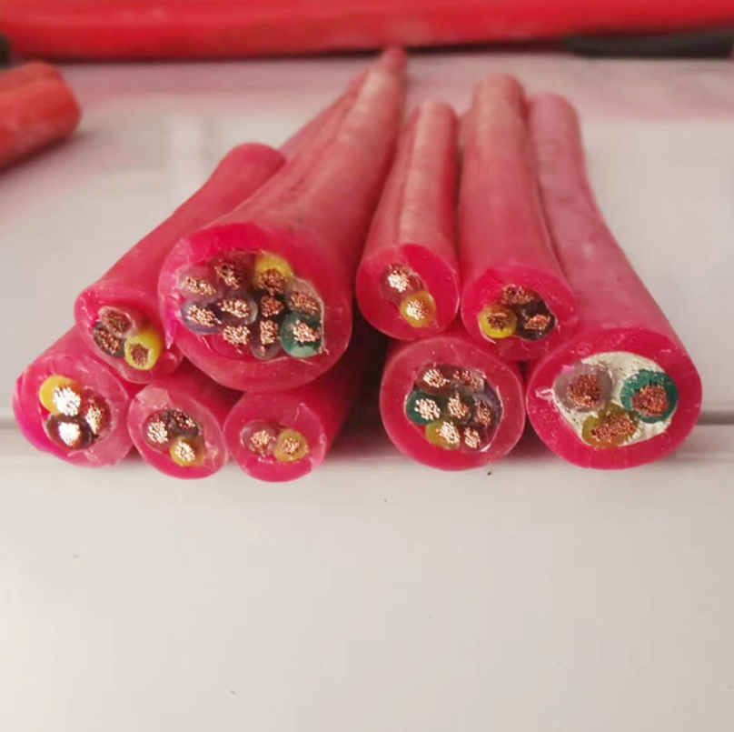 中盛高溫變頻電纜變頻器用硅橡膠電纜BPGGP2R 3*4+3*0.75